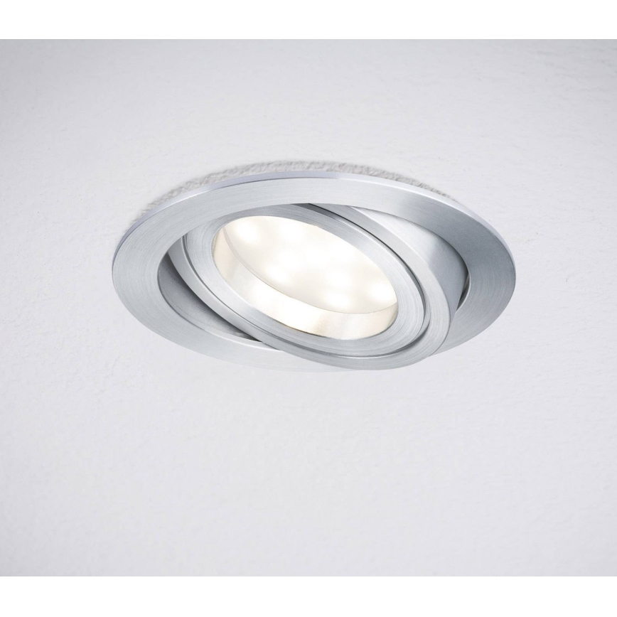 Paulmann 92798 - 1xLED/6,8W IP23 Badrum Infälld belysning  COIN 230V