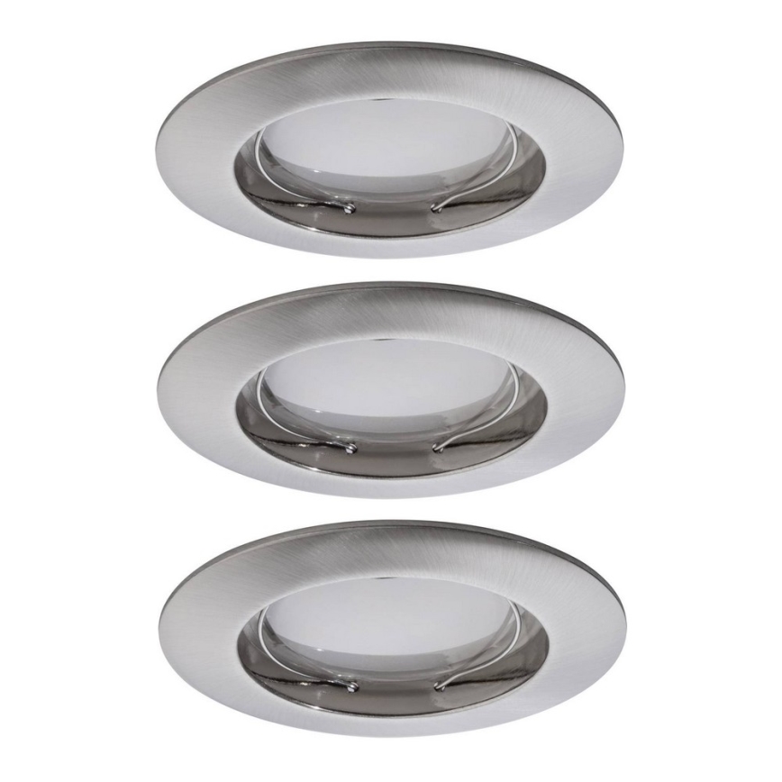 Paulmann 92827 - KIT 3xLED/7W IP44 Ljusreglerad hängande badrumslampa COIN 230V
