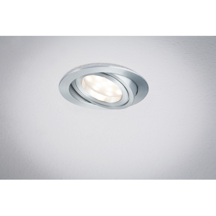 Paulmann 92832 - LED Dimbar Badrumsbelysning COIN 1xLED/7W/230V