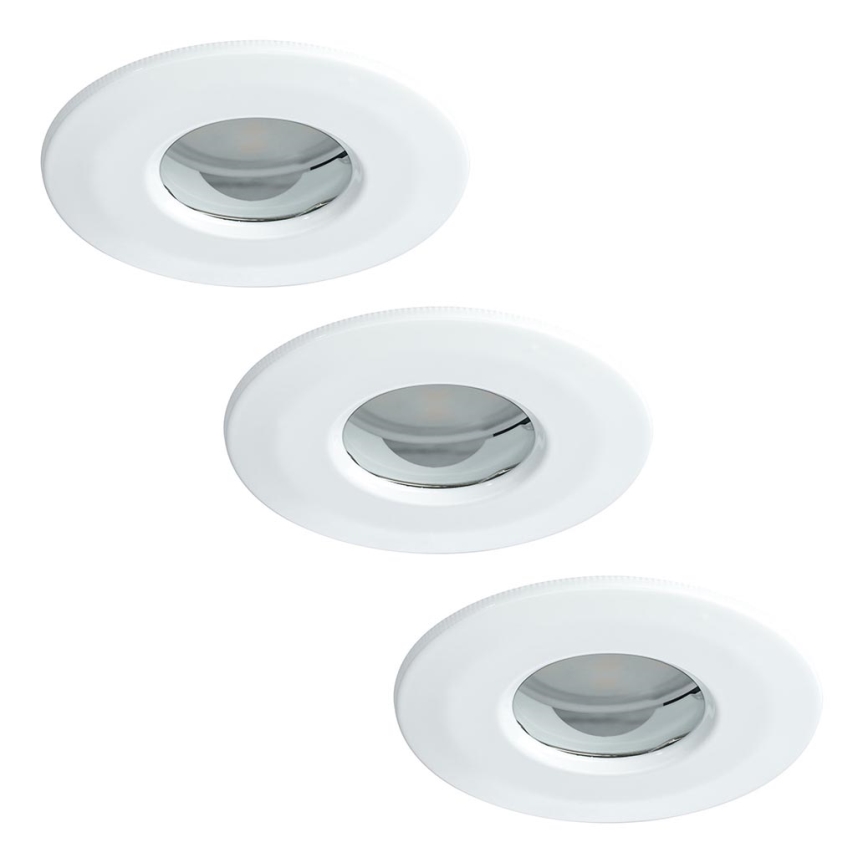 Paulmann 92847- SET 3xLED/7W IP65 Dimbar infälld belysning COIN 230V