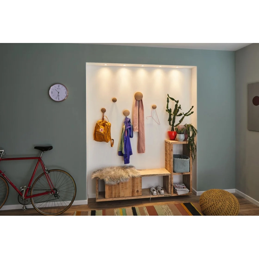 Paulmann 92970 - LED/4,2W IP23 Ljusreglerad hängande badrumslampa COIN 230V