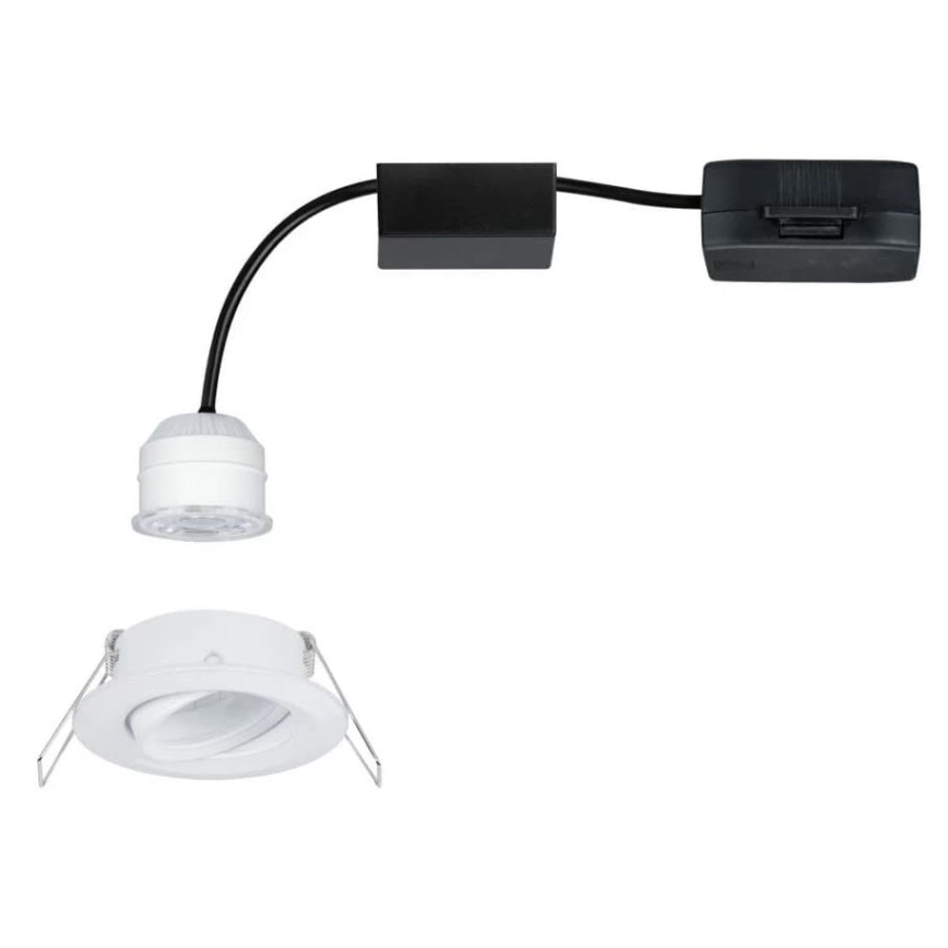 Paulmann 92970 - LED/4,2W IP23 Ljusreglerad hängande badrumslampa COIN 230V
