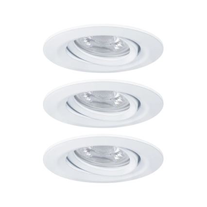 Paulmann 92971 - KIT 3x LED/4,2W IP23 Ljusreglerad hängande badrumslampa NOVA 230V