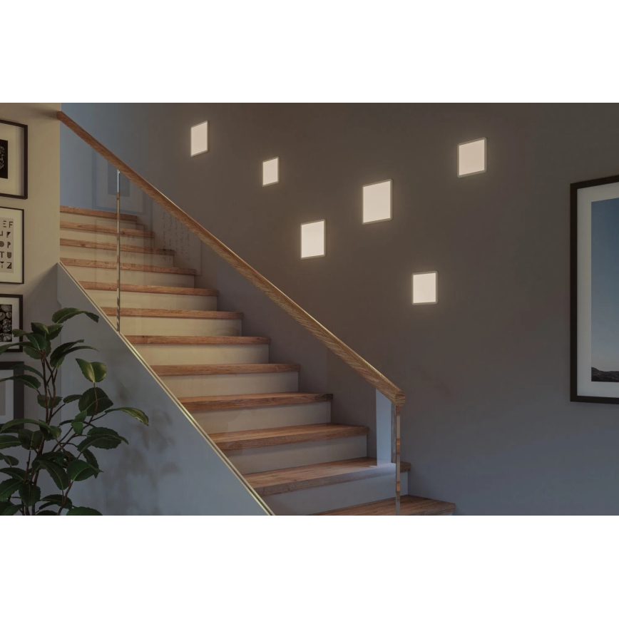 Paulmann 93060 - LED/16W IP44 Dimbar infälld badrumsarmatur AREO 230V 23x23 cm vit