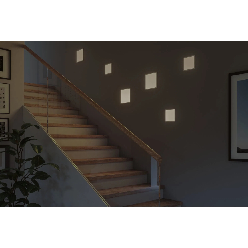Paulmann 93060 - LED/16W IP44 Dimbar infälld badrumsarmatur AREO 230V 23x23 cm vit
