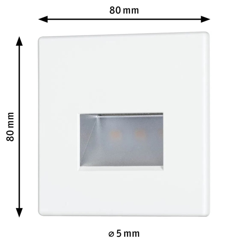 Paulmann 93093 - LED/1,2W Trappbelysning EDGE 230V