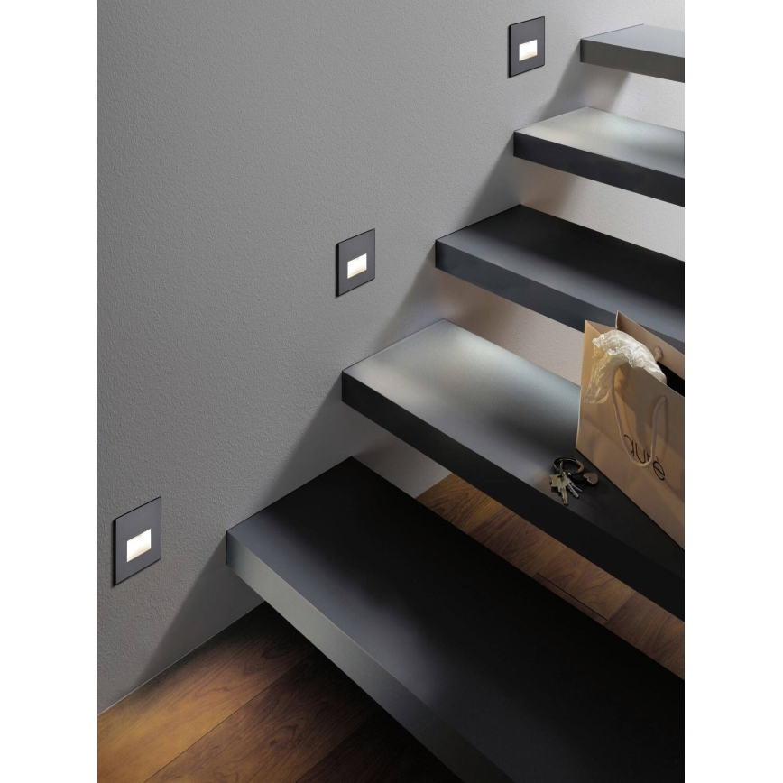 Paulmann 93094 - LED/1,2W Trappbelysning EDGE 230V