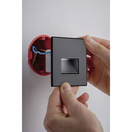 Paulmann 93094 - LED/1,2W Trappbelysning EDGE 230V