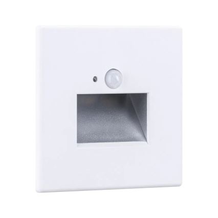 Paulmann 93133 - LED/1,2W Trappbelysning med sensor EDGE 230V vit