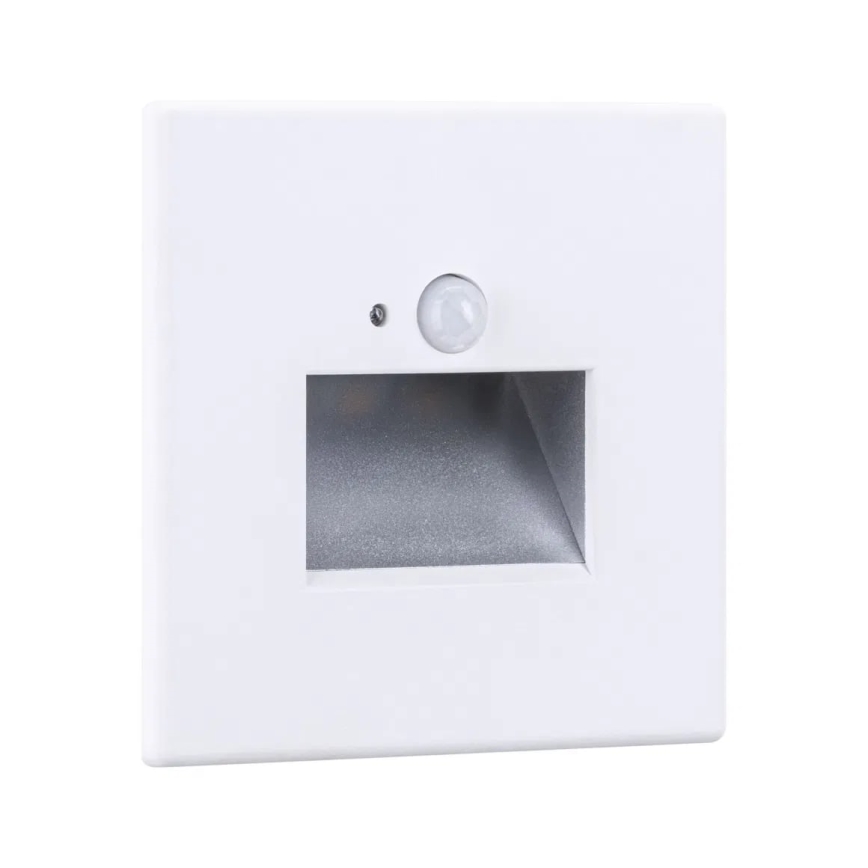 Paulmann 93133 - LED/1,2W Trappbelysning med sensor EDGE 230V vit