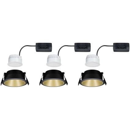 Paulmann 93404 - SADA 3xLED/6,5W IP44 Ljusreglerad bathroom upphängd taklampa COLE 230V