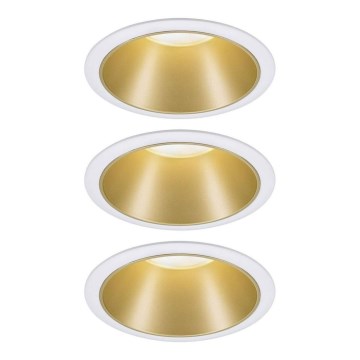 Paulmann 93406 - KIT 3xLED/6,5W IP44 Ljusreglerad bathroom upphängd taklampa COLE 230V