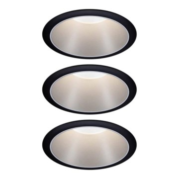 Paulmann 93408 - KIT 3xLED/6,5W IP44 Ljusreglerad bathroom upphängd taklampa COLE 230V
