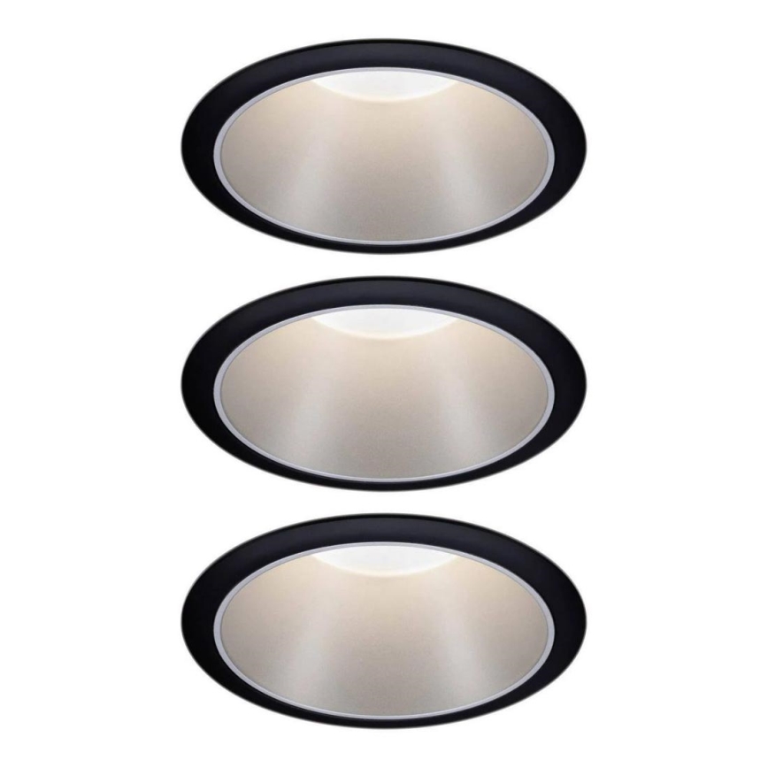 Paulmann 93408 - KIT 3xLED/6,5W IP44 Ljusreglerad bathroom upphängd taklampa COLE 230V