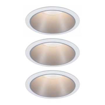 Paulmann 93410 - KIT 3xLED/6,5W IP44 Ljusreglerad bathroom upphängd taklampa COLE 230V