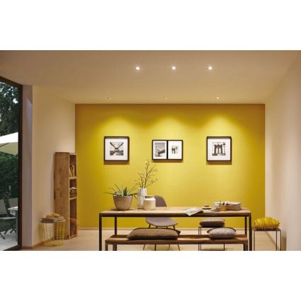 Paulmann 93483 - KIT 3xLED/6,5W IP23 Ljusreglerad bathroom upphängd taklampa NOVA 230V