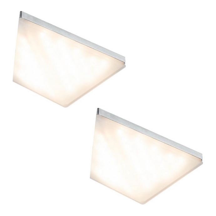 Paulmann 93584 - KIT 2xLED/6,2W IP44 Möbelbelysning KITE 230V