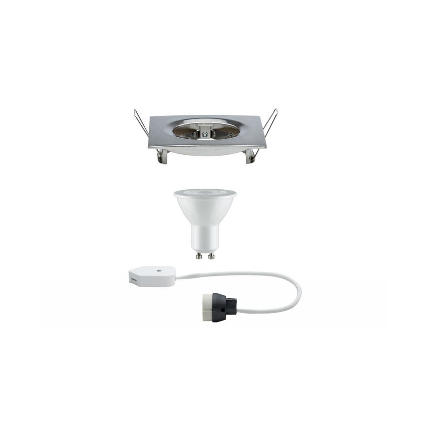 Paulmann 93611 - LED-GU10/7W IP44 Dimbar badrumsbelysning NOVA 230V