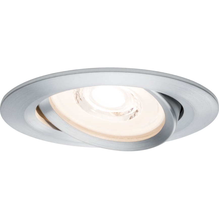 Paulmann 93943 - Set 3xLED/6,8W IP23 Dimbar infälld badrumsarmatur COIN 230V