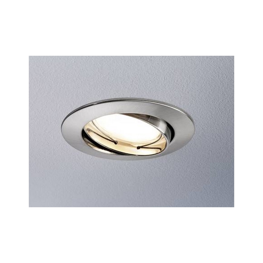 Paulmann 93963 - LED/7W IP23 Badrum dimbar Takbelysning COIN 230V