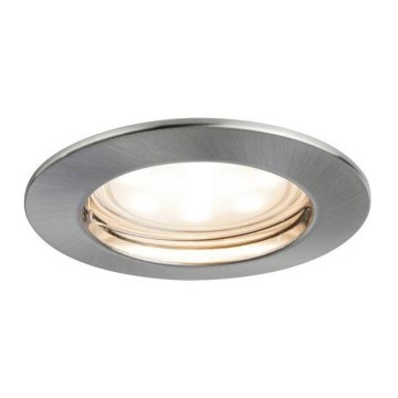 Paulmann 93975 - LED/6,8W IP44 Badrum infälld lampa  COIN 230V