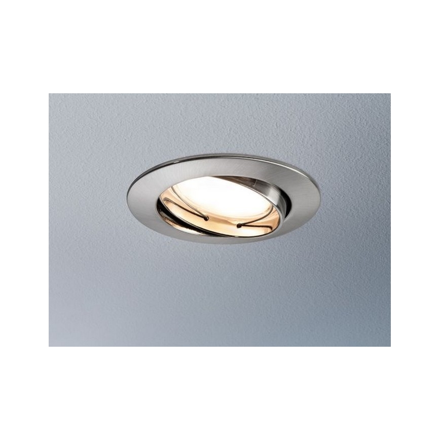 Paulmann 93979 - LED/6,8W IP23 Badrum infälld lampa  COIN 230V