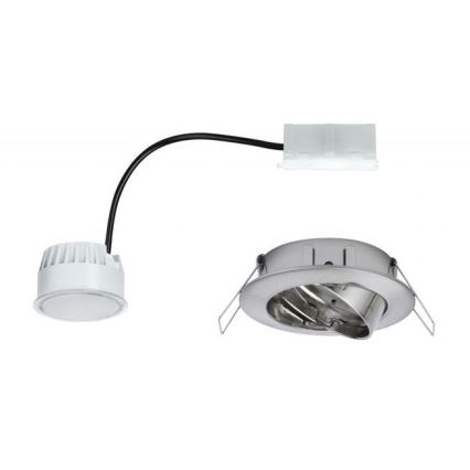 Paulmann 93979 - LED/6,8W IP23 Badrum infälld lampa  COIN 230V