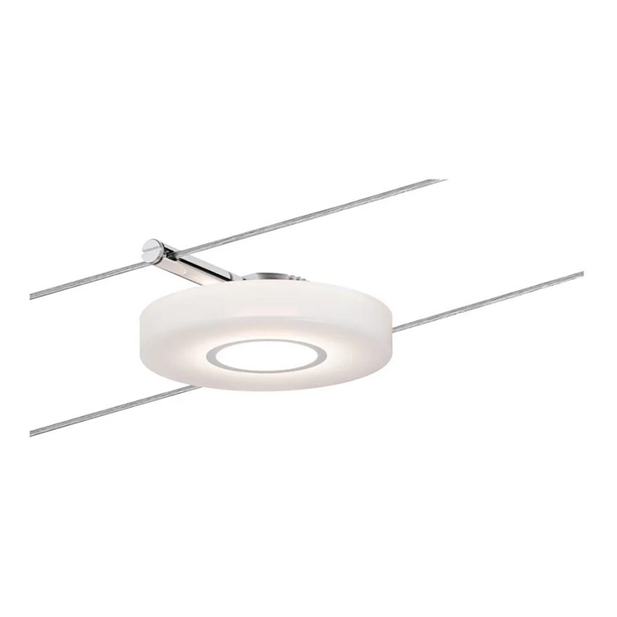 Paulmann 94090 - LED/4W Spotlight för system med snöre DISC 12V vit