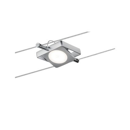 Paulmann 94108 - KIT 5xLED/4,3W Spotlight för skensystem MAC 230V matt krom