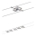 Paulmann 94134 - KIT 5xGU5,3/10W Spotlight för system med snöre MAC 230V vit