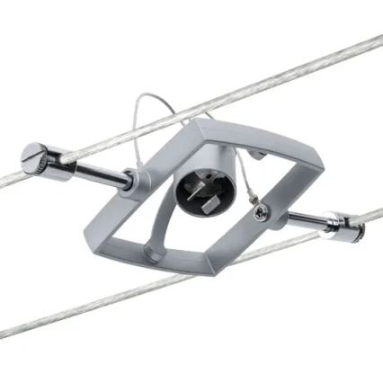 Paulmann 94134 - KIT 5xGU5,3/10W Spotlight för system med snöre MAC 230V vit