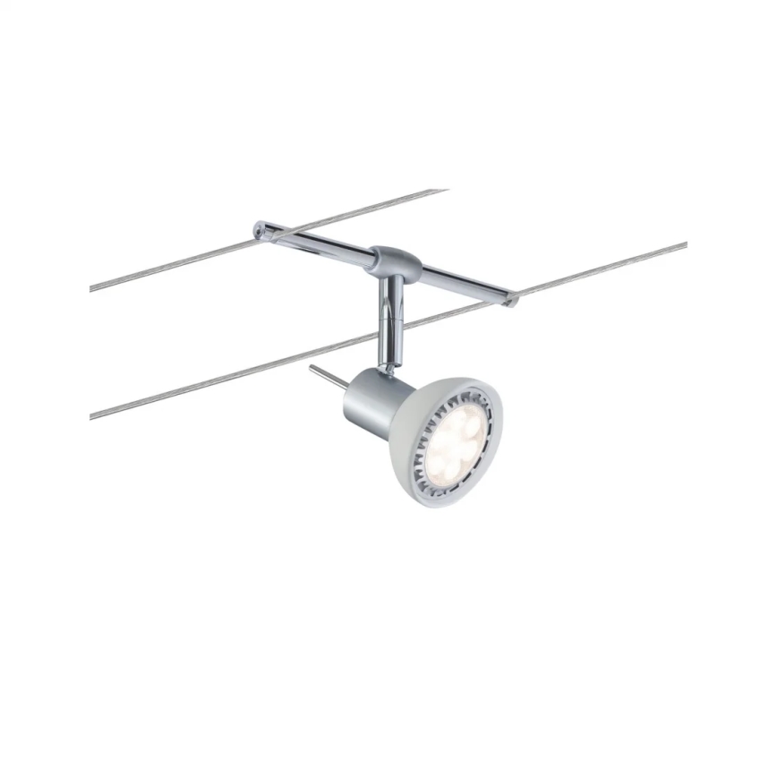 Paulmann 94136 - KIT 5xGU5,3/10W Spotlight för skensystem SHEELA 230V skinande krom