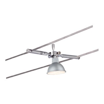 Paulmann 94147 - 1xGU5,3/10W Spotlight för skensystem TOGO 12V matt krom