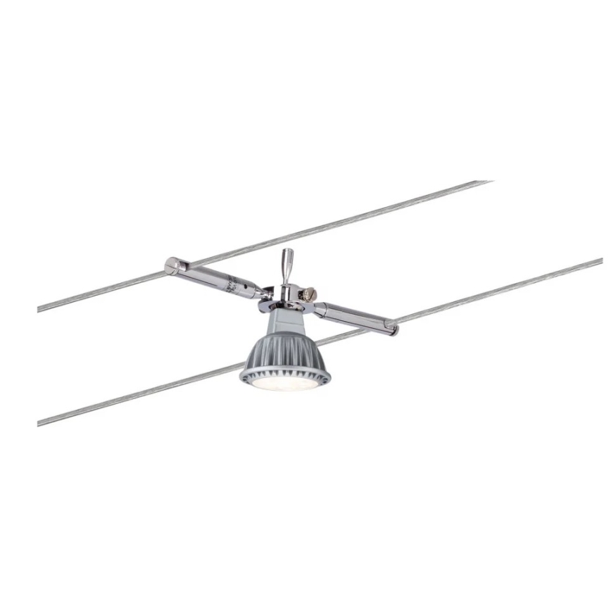 Paulmann 94147 - 1xGU5,3/10W Spotlight för skensystem TOGO 12V matt krom