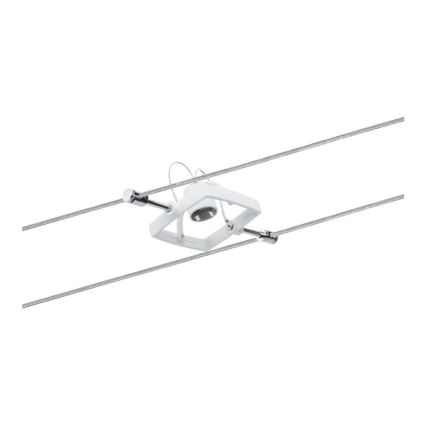 Paulmann 94149 - KIT 5xGU5,3/10W Spotlight för system med snöre TECH 230V vit