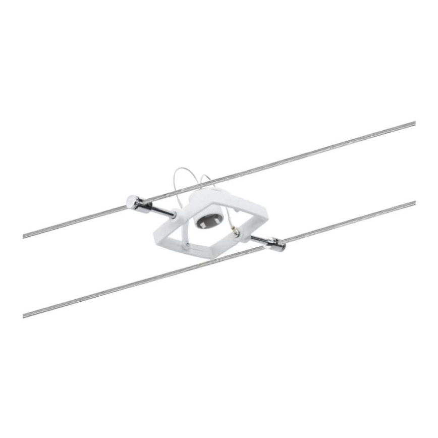 Paulmann 94149 - KIT 5xGU5,3/10W Spotlight för system med snöre TECH 230V vit