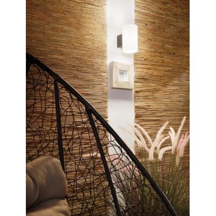 Paulmann 94186 - 1xE27/15W IP54 Vägglampa för utomhusbruk TUBE 230V