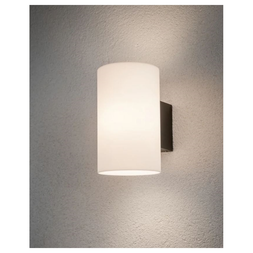 Paulmann 94186 - 1xE27/15W IP54 Vägglampa för utomhusbruk TUBE 230V