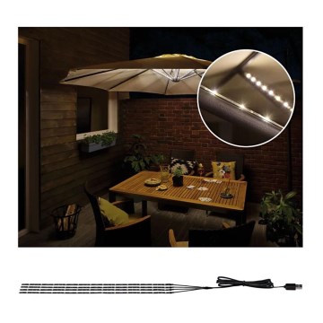Paulmann 94208 - LED/1,8W Parasollbelysning PARASOL 5V/USB