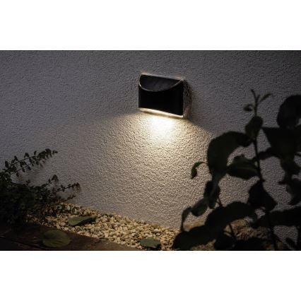 Paulmann 94233 - LED/0,05W IP44 Solcellsvägglampa ELLIOT 1,2V 400 mAh