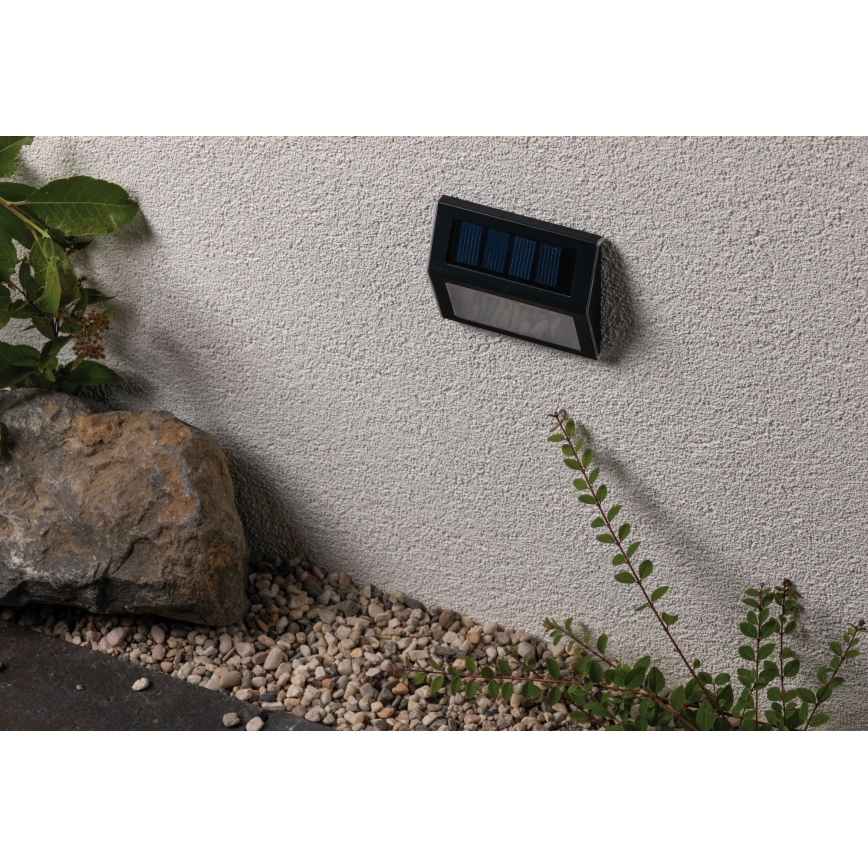 Paulmann 94234- LED/0,05W IP44 Utomhus sollampa med sensor DAYTON 1,5V