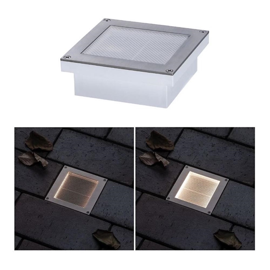 Paulmann 94238 - LED/0,7W IP67 Solcellslampa till uppfart ARON 3,7V 650 mAh