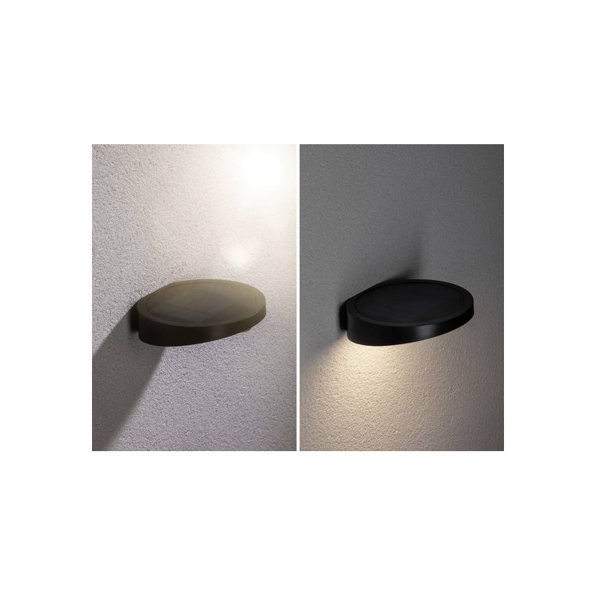 Paulmann 94246 - LED/1,2W IP44 Utomhus sollampa med sensor RYSE 3,7V