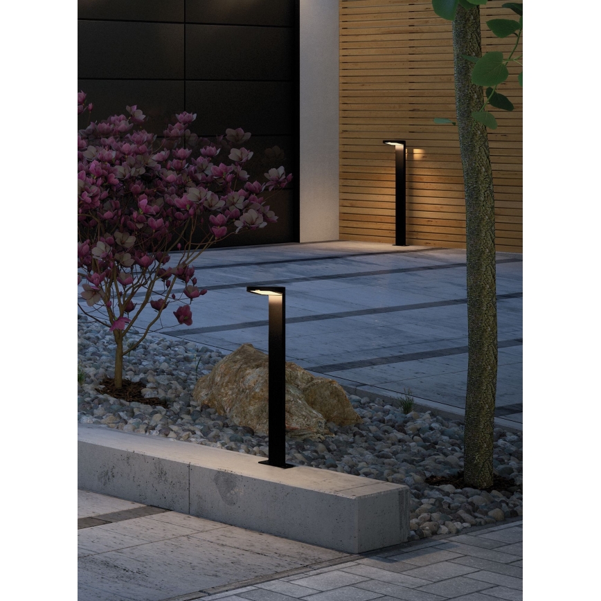 Paulmann 94249 - LED/1,2W IP44 Utomhus solcell lampa med sensor RYSE 3,7V 1800 mAh