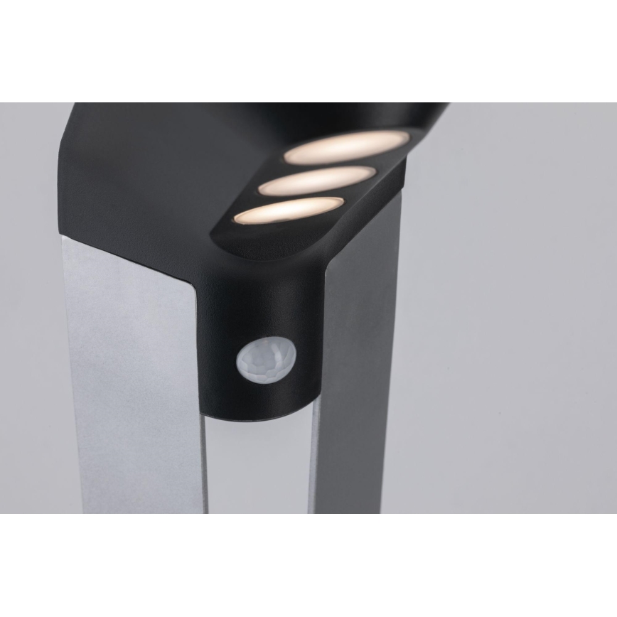 Paulmann 94252 - LED/1,2W IP44 Solar utomhus lampa med sensor SOLEY 230V