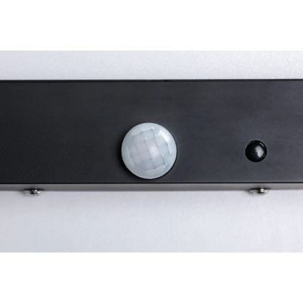 Paulmann 94256_1 - LED/10W IP44 Taklampa för utomhusbruk med sensor 230V