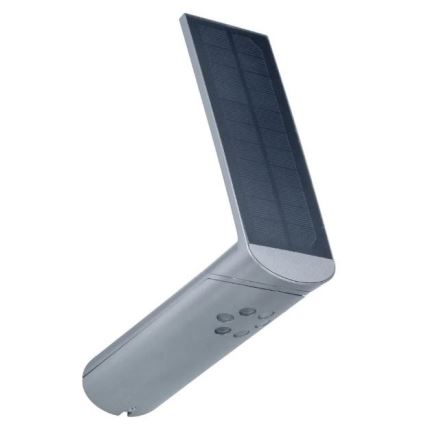 Paulmann 94261 - LED/1,2W IP44 Solcellsvägglampa med sensor ILIAS 3,7V 1800 mAh