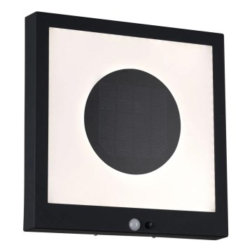 Paulmann 94263 - LED/1,2W IP44 Solcellsvägglampa med sensor TAIJA 3,7V