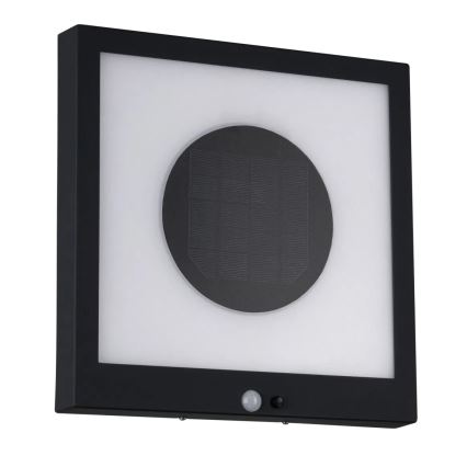 Paulmann 94263 - LED/1,2W IP44 Solcellsvägglampa med sensor TAIJA 3,7V 1800 mAh