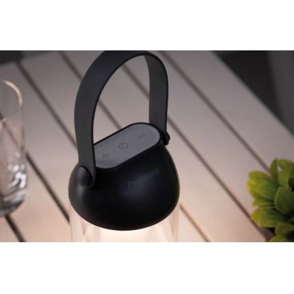 Paulmann 94267 - LED/1,3W IP44 Utomhus ljusreglerad lampa CUPULINO 5V 2000 mAh